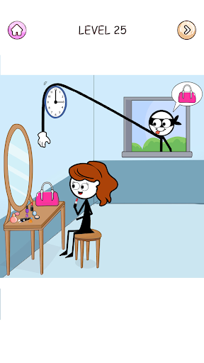 Stick Robber: Brain Puzzle ekran görüntüsü