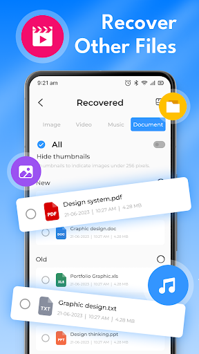 Recover Message - All Files ekran görüntüsü