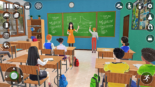 School Teacher Game School Day ekran görüntüsü