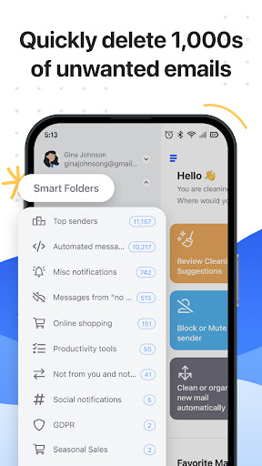 Clean Email - Inbox Cleaner ekran görüntüsü