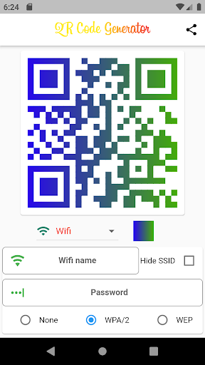 QR Code Generator ekran görüntüsü
