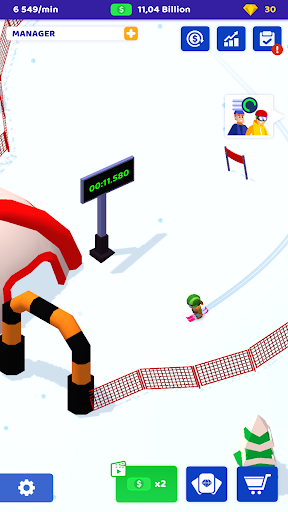 Ski Resort: Idle Tycoon & Snow ekran görüntüsü