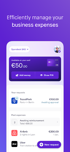 Spendesk ekran görüntüsü