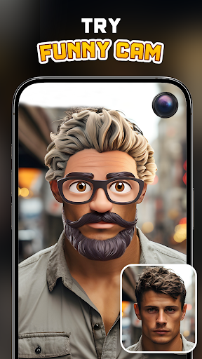 Live Funny Face Camera ekran görüntüsü