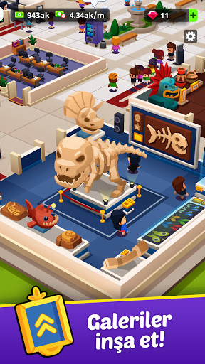 Idle Museum Tycoon: Art Empire ekran görüntüsü