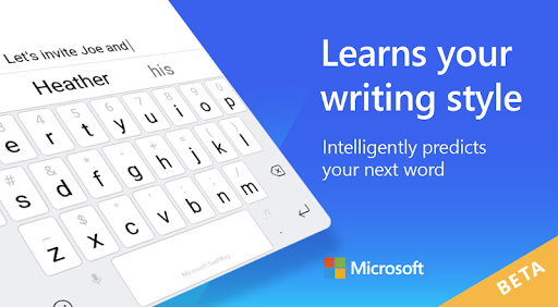 Microsoft SwiftKey Beta ekran görüntüsü