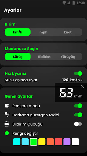 Hız göstergesi & GPS Hız ölçer ekran görüntüsü