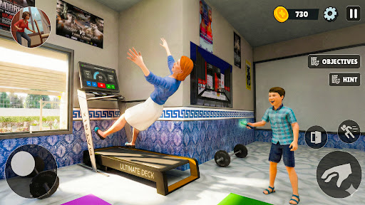 Naughty Boy House Escape Game ekran görüntüsü