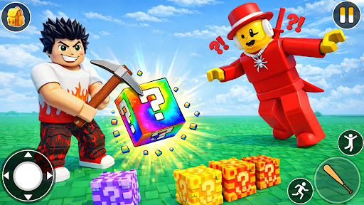 Break a Lucky Block Game 3D ekran görüntüsü