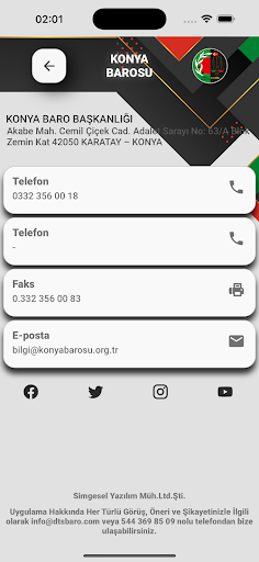 Konya Barosu ekran görüntüsü
