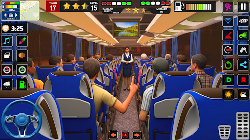 Real Bus Driver Game 3d ekran görüntüsü