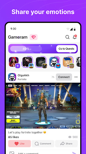 Gameram: Find gaming teammates ekran görüntüsü