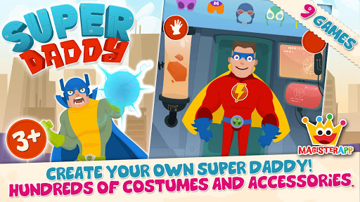 Super Daddy - Dress Up a Hero ekran görüntüsü