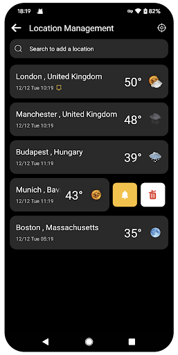 Live Weather Forecast : Real ekran görüntüsü
