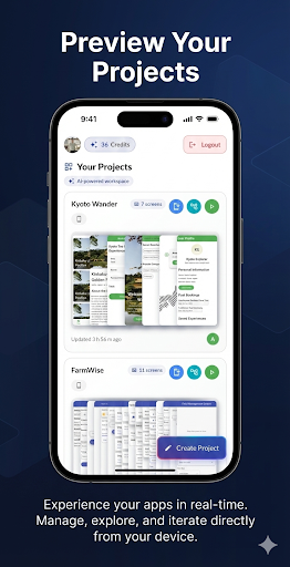 AI App Builder - FlutterPilot ekran görüntüsü