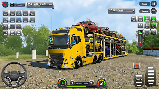 Euro Truck Transporter 3d ekran görüntüsü