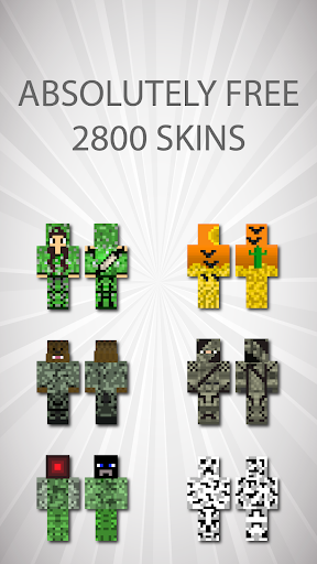 Camouflage Skins for Minecraft ekran görüntüsü