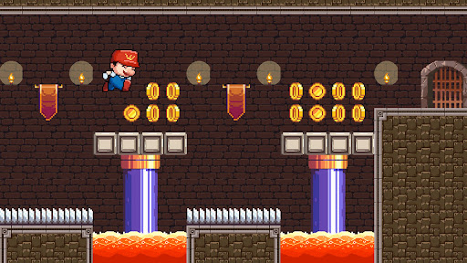 Super Mano Run Adventure ekran görüntüsü