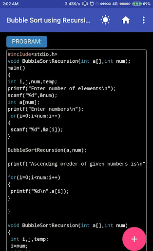 All C Programs ekran görüntüsü