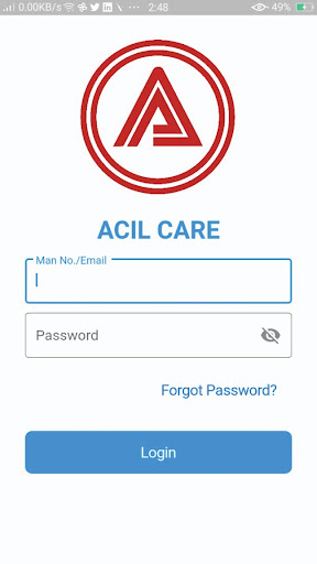 ACIL CARE Application ekran görüntüsü