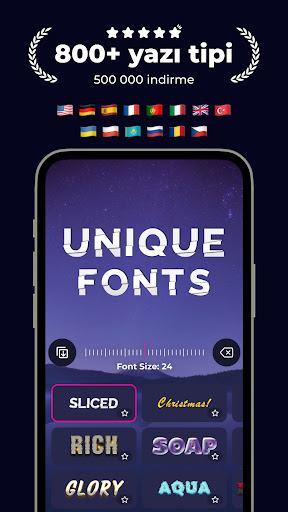 Add Text & Story Font - Fontly ekran görüntüsü