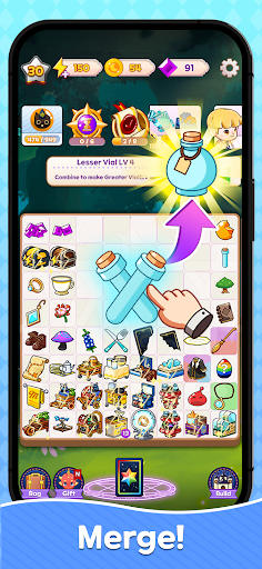 Magic Craft - Merge Tycoon ekran görüntüsü
