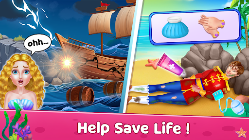 Life Of Mermaid - Mermaid Game ekran görüntüsü
