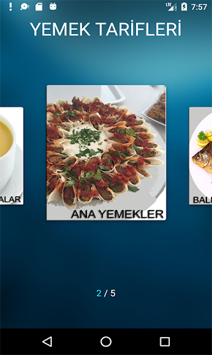 Çorba Ana Yemek Balık Tarifler ekran görüntüsü