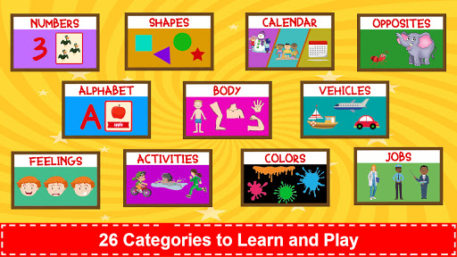 Preschool Learning for Kids ekran görüntüsü