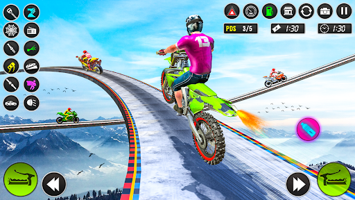 Bike Stunt 3D Bike Racing Game ekran görüntüsü