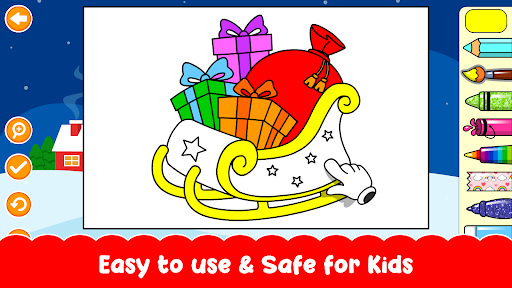 Christmas Coloring Games ekran görüntüsü