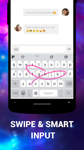 Emoji Keyboard Lite ekran görüntüsü