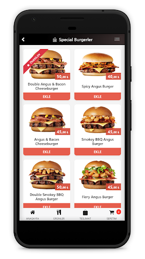 RestBurger ekran görüntüsü
