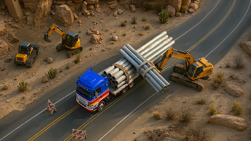 Transport Tycoon Empire: Şehir ekran görüntüsü