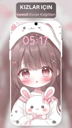 Sevimli Kawaii Duvar Kağıtları ekran görüntüsü