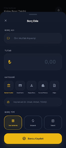 Kolay Borç Takibi ekran görüntüsü