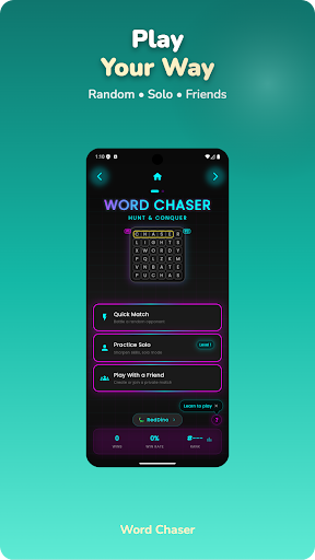 WordKO - 1v1 Word Games ekran görüntüsü