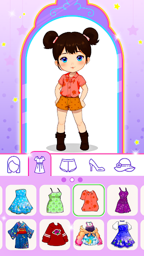 Chibi World: Doll Dress Up ekran görüntüsü