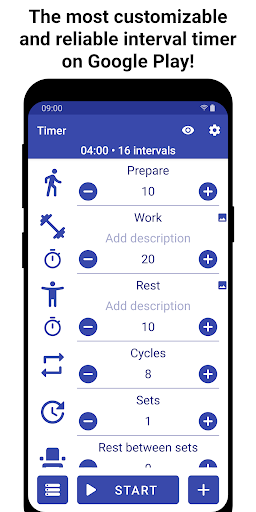 Tabata Timer: Interval Timer ekran görüntüsü