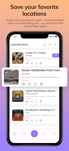 Location Saver ekran görüntüsü