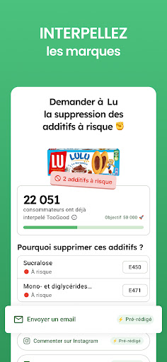 Yuka - Scan de produits ekran görüntüsü