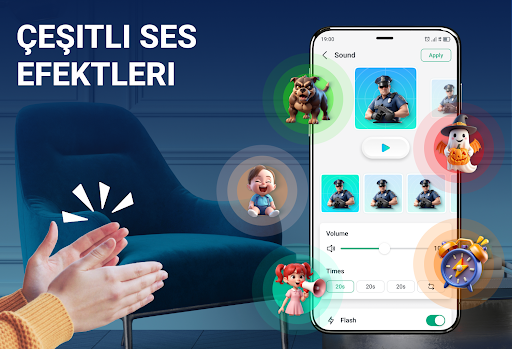 Telefonunu Bulmak İçin Alkışla ekran görüntüsü