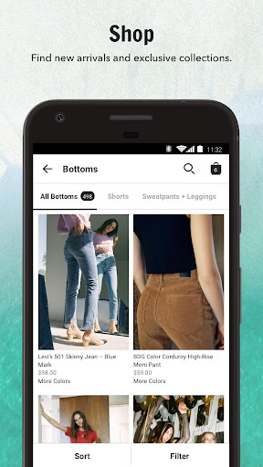Urban Outfitters ekran görüntüsü