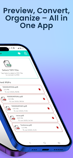 TIFF to PDF Converter ekran görüntüsü