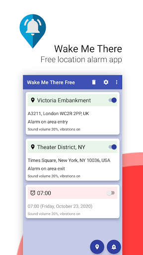 Wake Me There - GPS Alarm ekran görüntüsü