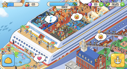 My Cruise: Gemi Tycoon Oyunu ekran görüntüsü