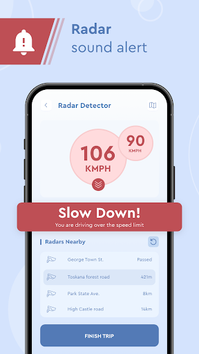 Radar, Hız Göstergesi, GPS,HUD ekran görüntüsü