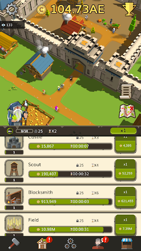 Medieval: Idle Tycoon Game ekran görüntüsü