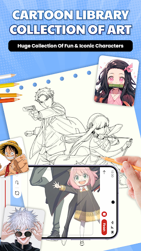 AR Art Draw - Trace Sketch App ekran görüntüsü