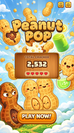 Peanut Pop: Tap & Smash ekran görüntüsü